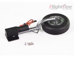 Flightline 2.0M B-24 Liberator Electric Retract Main Landing Gear Set - Right 